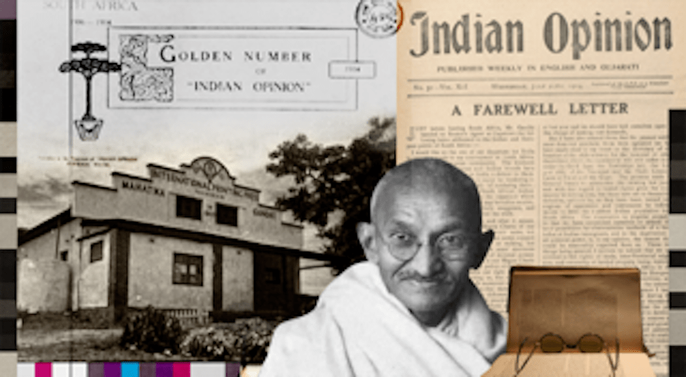 Gandhi – drukowanie przez zaangażowanie